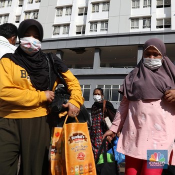 Pekerja Migran Berbondong-bondong Tinggalkan Wisma Atlet