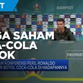 Botol Coca Cola Digeser Ronaldo, Harga Saham Coca-Cola Anjlok