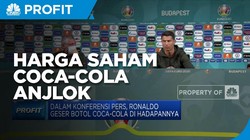 Botol Coca Cola Digeser Ronaldo, Harga Saham Coca-Cola Anjlok
