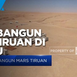 China Bangun Pusat Simulasi Mars di Lenghu