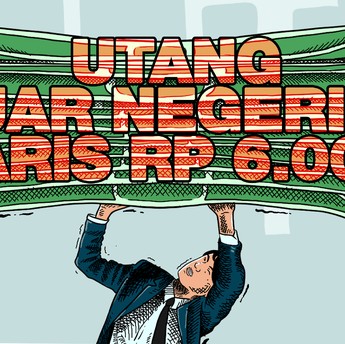 Panik Nggak! Utang Luar Negeri RI Nyaris Rp 6.000 Triliun
