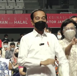 Arahan Jokowi: 1 Juta Vaksin Kurang, Butuh 3 Juta Vaksin/Hari