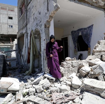 Dibom Semalam, Potret Terkini Gaza Pasca Serangan Baru Israel