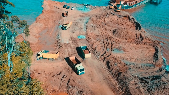 Tambang Nikel di Morowali, Sulteng, dok PAM Mineral Tambang Nikel di Morowali, Sulteng, dok PAM Mineral