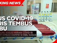 Waspada! Kasus Harian Covid-19 RI Nyaris Tembus 10 Ribu Kasus