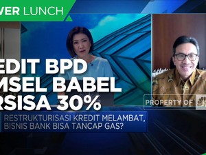 Bisnis Membaik, Restrukturisasi BPD Sumsel Babel Tersisa 30%