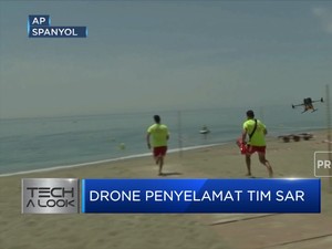 Drone Bantu Tugas SAR di Wilayah Pantai Spanyol