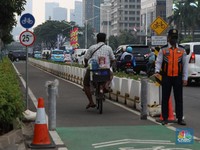 Angkot Listrik Bakal Mondar-Mandir di Sudirman-Thamrin?