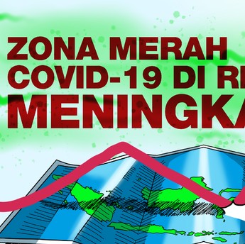Covid-19 Meledak, Ini Daftar Terbaru Daerah Zona Merah