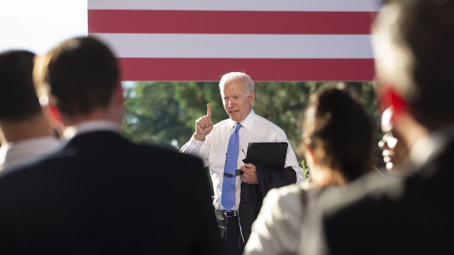 Joe Biden. (AP/Peter Klaunzer)