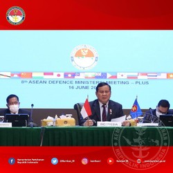 Di Depan Menhan China & AS, Prabowo Bicara Laut China Selatan