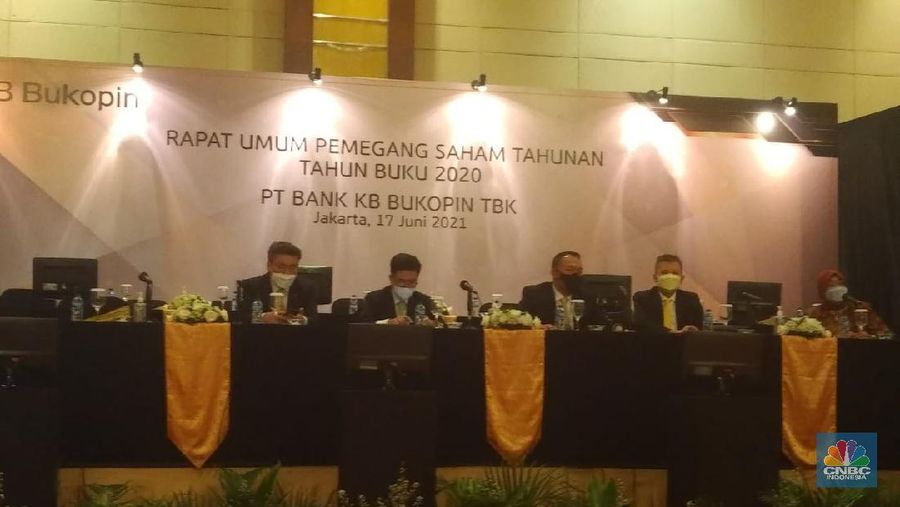 RUPS Tahunan Bukopin. (²©²ÊÍøÕ¾/Yuni Astutik)