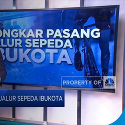 Bongkar Pasang Jalur Sepeda Ibukota