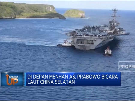 Di Depan Menhan AS, Prabowo Bicara Laut China Selatan