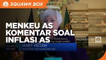 Inflasi AS Melonjak, Ini Komentar Janet Yellen
