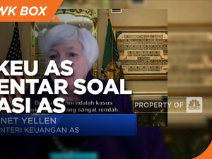 Inflasi AS Melonjak, Ini Komentar Janet Yellen