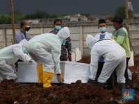 Meroket Lagi, Kasus Covid-19 di RI Tambah 45.203 Pasien