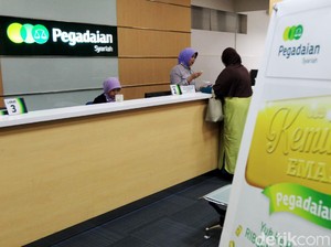 Jelang Lebaran, Gadai Emas di Pegadaian Sumbagsel Tumbuh 8,18%