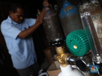Oksigen Diborong Gegara 'Ledakan' Corona, Ada Kabar Baik Nih!