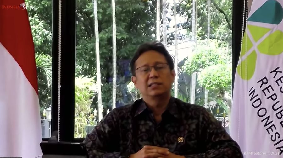 Menteri Kesehatan (Menkes), Budi Gunadi Sadikin (Tangkapan Layar Youtube Sekretariat Presiden)