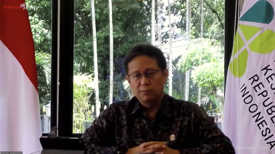 Menteri Kesehatan (Menkes), Budi Gunadi Sadikin (Tangkapan Layar Youtube Sekretariat Presiden)