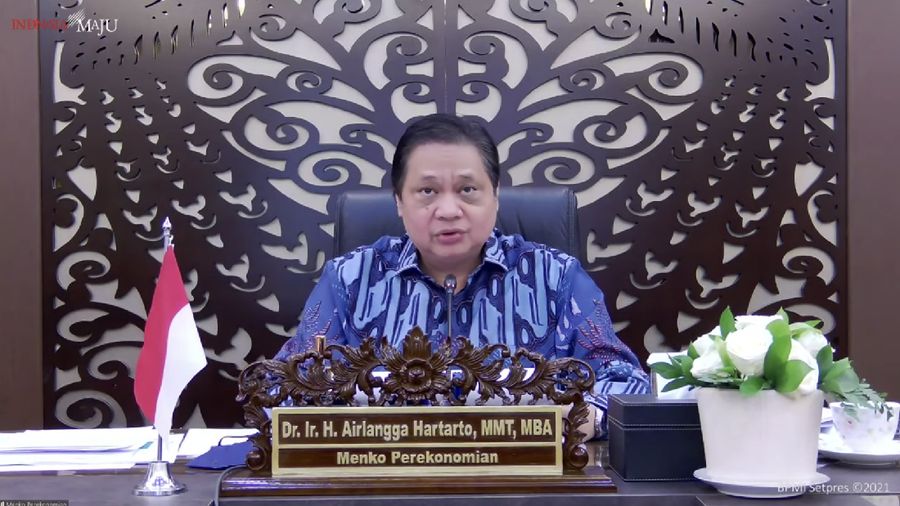 Menteri Koordinator Bidang Perekonomian Airlangga Hartarto