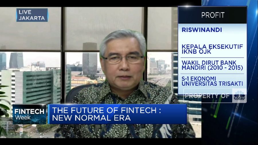 OJK Dorong Peran Fintech Percepat Akselerasi Layanan Keuangan RI (CNBC Indonesia TV)