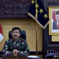 Eks Panglima TNI Hadi Tjahjanto Sambangi Istana Kepresidenan