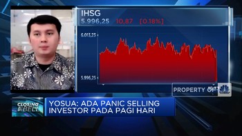 Panic Selling Akibat Covid-19, IHSG Kembali Ditutup Memerah