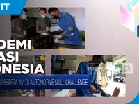 Sangar! Begini Kompetisi Vokasi Otomotif di Kota Makassar