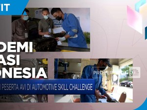 Sangar! Begini Kompetisi Vokasi Otomotif di Kota Makassar