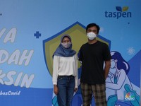 TASPEN Gelar Vaksinasi Gotong Royong buat Karyawan & Keluarga
