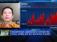 Waspada Ledakan Covid-19, IHSG Amblas ke Bawah 6.000