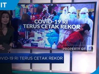 Covid-19 RI Terus Cetak Rekor