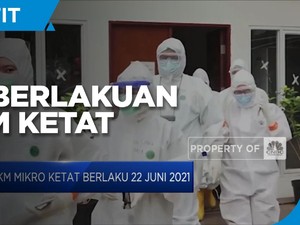 PPKM Mikro Ketat Resmi Berlaku 22 Juni 2021