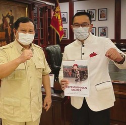 Terungkap, Ini Dia Hasil Pertemuan Kang Emil dengan Prabowo