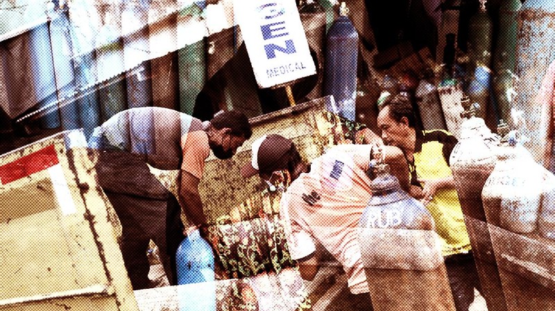 Ngeri! Corona Meledak, Permintaan Tabung Oksigen Melonjak
