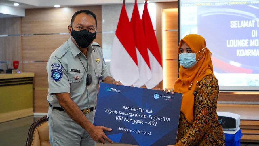 Jasa Raharja Apresiasi Kru KRI Nanggala 402 On Enternal Patrol