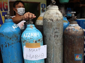 Seram Banget, Stok Oksigen Mulai Langka, Pak Menperin!