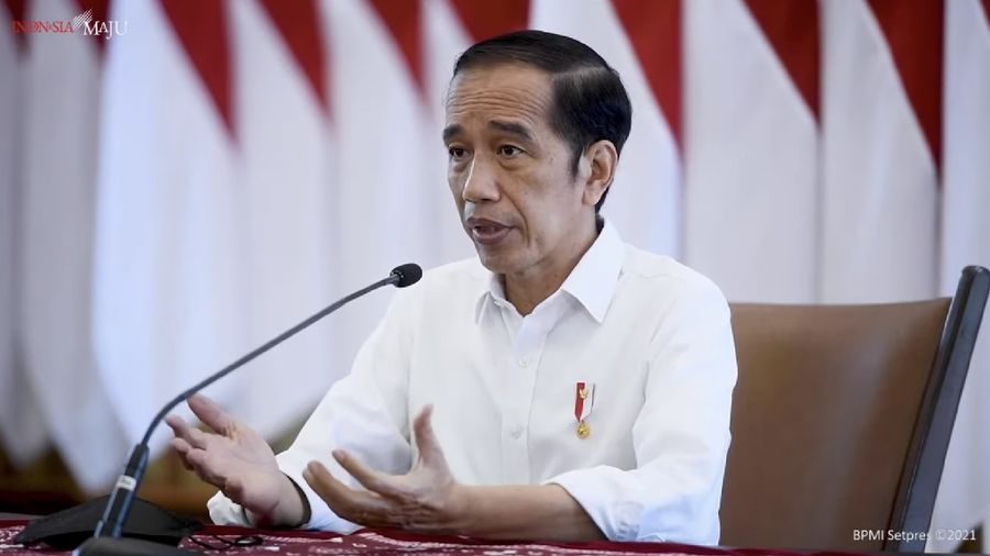 Pernyataan Kepala Negara Presiden RI Jokowi terkait Penanganan Covid-19 Terkini, Istana Bogor, 23 Juni 2021. (Tangkapan Layar Youtube Sekretariat Presiden RI)