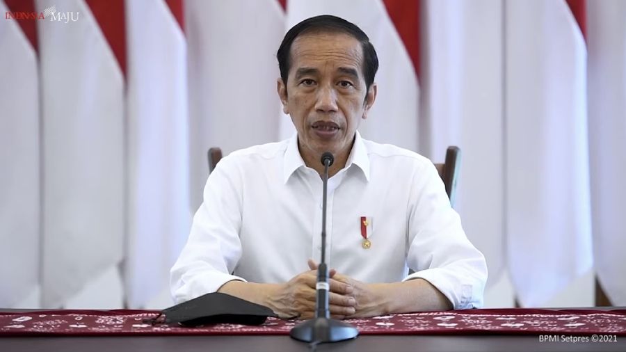 Pernyataan Kepala Negara Presiden RI Jokowi terkait Penanganan Covid-19 Terkini, Istana Bogor, 23 Juni 2021. (Tangkapan Layar Youtube Sekretariat Presiden RI)