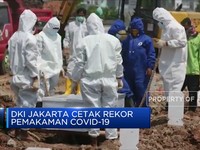 Capai 180 Jenazah, DKI Jakarta Cetak Rekor Pemakaman Covid-19