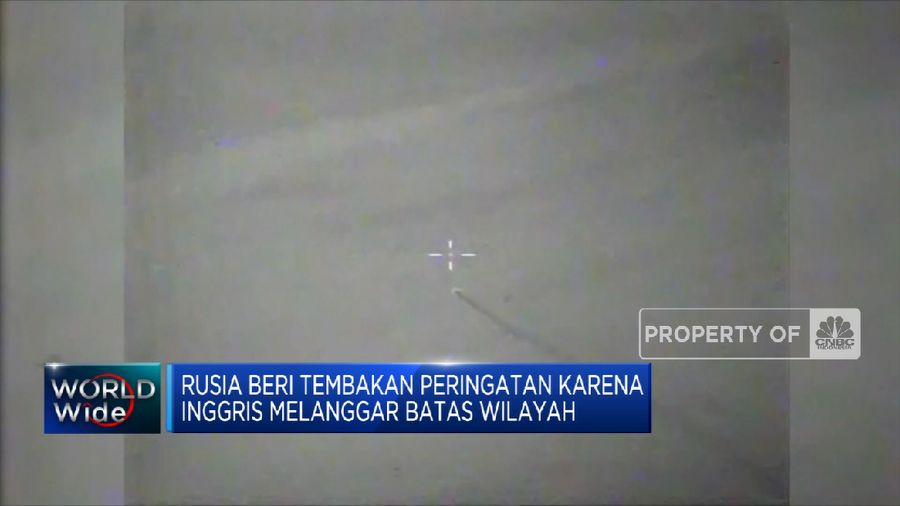 Rusia Tembak Kapal Perang Inggris
