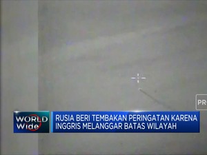 Rusia Beri Tembakan Peringatan Kapal Perang Inggris