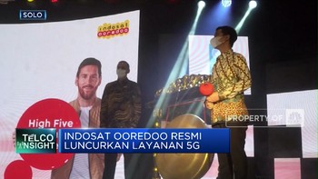 Indosat Ooredoo Resmi Luncurkan Layanan 5G Pertama di Solo