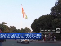 Kasus Covid-19 di India Mereda Setelah Terapkan Lockdown
