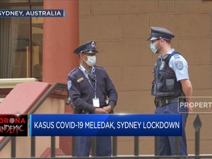 Kasus Covid-19 Meledak, Sydney Lockdown