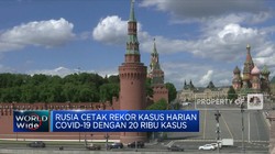Imbas Varian Delta, Rusia Cetak Rekor Kasus Harian Covid-19!