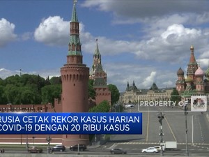 Imbas Varian Delta, Rusia Cetak Rekor Kasus Harian Covid-19!
