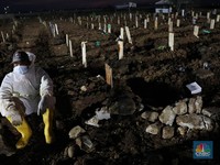 Sehari Ada 1.383 Orang Meninggal Covid, RI Lampaui Brasil